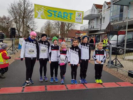 Ein paar unserer jungen KSV Starter beim letzten Lauf des Jahres in Kaufungen.