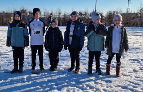 Schnee in Ippinghausen für alle Laufstrecken