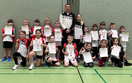 die U8 und U10 des KSV Baunatal