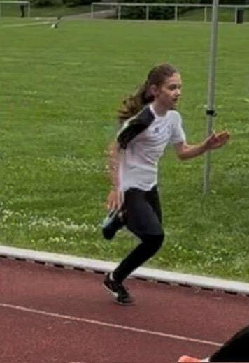 Victoria beim Lauf über 50m Victoria beim Lauf über 50m