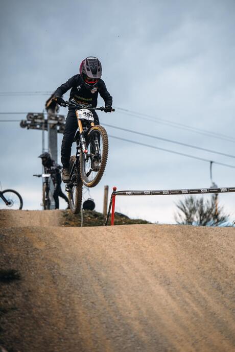 Mattis Riechmann U15 beim 1. Lauf im Super Gravity Cup auf P4