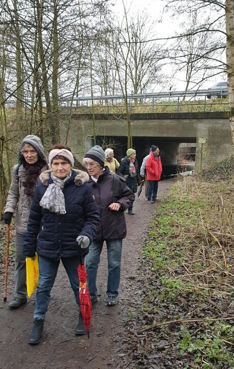 Die Kurzstreckler nach der Klamm | © KSV Baunatal e.V. | Abteilung Wandern | 2020