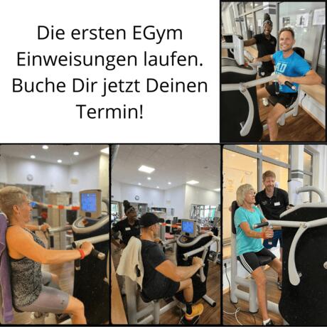 neue EGym Geräte beim KSV Baunatal 