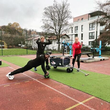 Frischluft tanken bei unseren Outdoor Fitness- und Gesundheitskursen