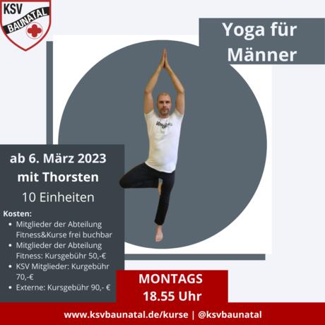 Yoga für Männer