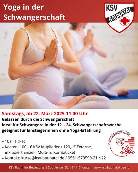 Yoga in der Schwangerschaft