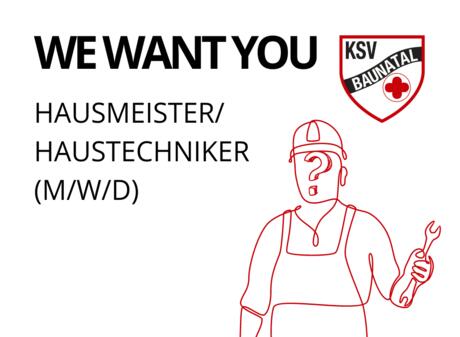 Hausmeister/Haustechniker (m/w/d) gesucht!